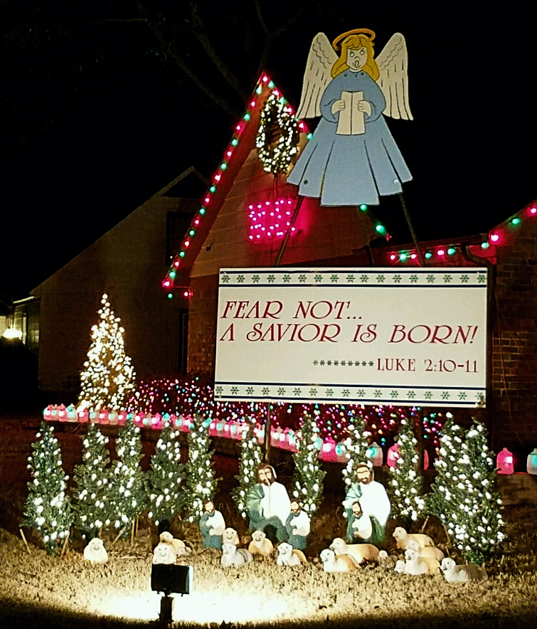 Christmas Angel Christmas display